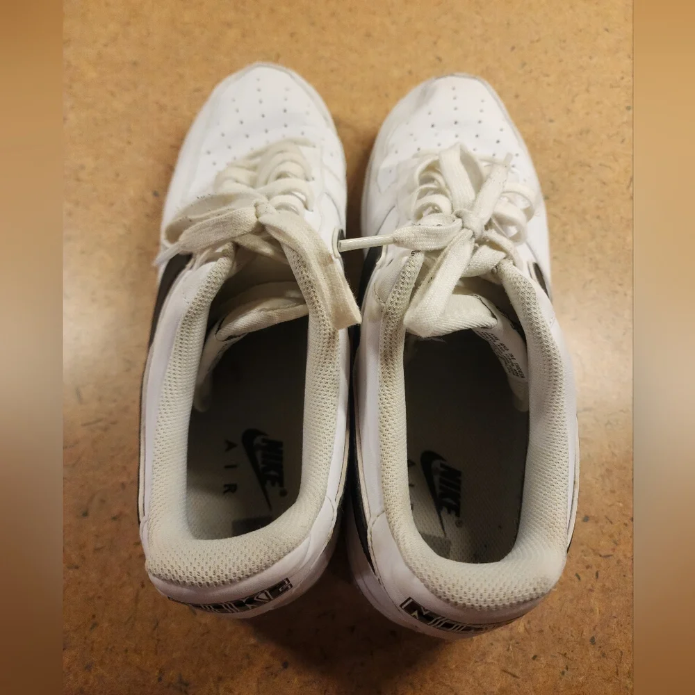 2018 Nike AF1 low 07’ 3 “black white” size 12 - Picture 5 of 7